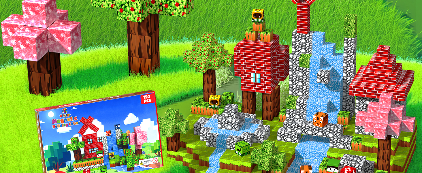 Magnetic Blocks- Forest World