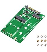 SinLoon 2 in 1 Combine Mini PCI-E M.2 NGFF &amp; mSATA SSD to SATA 3.0 Adapter Converter (SATA3.0/M)