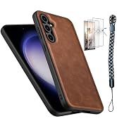 TANOVCEP Case for Samsung Galaxy S23 FE with Lanyard, [4in1] 9H Tempered Glass Screen Protectors ...