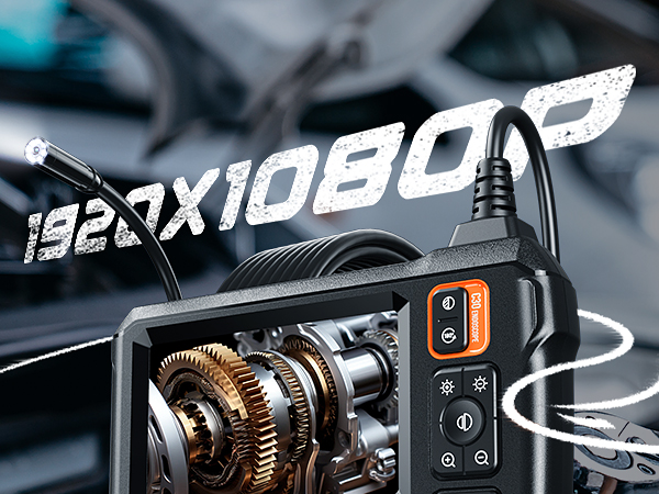 endoscope camera with light