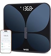 Wyze Smart Scale X Butterfly - Scale for Body Weight, BMI, Body Fat, Muscle Mass, Accurate Bathro...