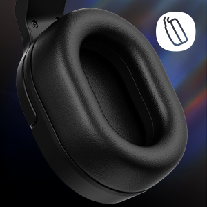 Active Noise Cancelling Headphones Comfortable Earpads for Travel/Home/Office