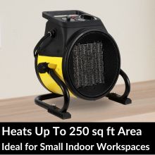 EUH1465 Heats Up to 250 sq ft area