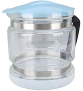 1 Gallon 4L Carafe for Countertop Distiller, Replacement Collection Bottle Water Container, Glass...