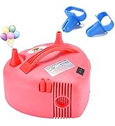 Electric Balloon Pump, NuLink Portable Dual Nozzle 110V 600W Electric Balloon Blower Pump for Dec...