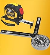 tape measure and miter saw protractor