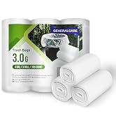 Trash Bags 4 Gallon - 105 Count 4 Gallon Trash Bag, Unscented Small Garbage Bags Bathroom Trash B...