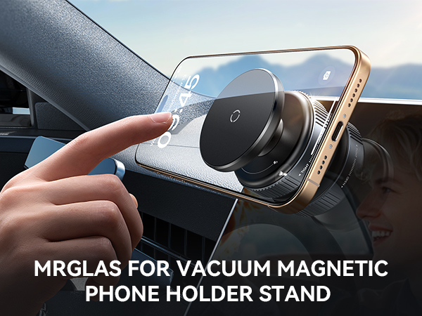 360° Vacuum Magnetic Phone Holder Stand