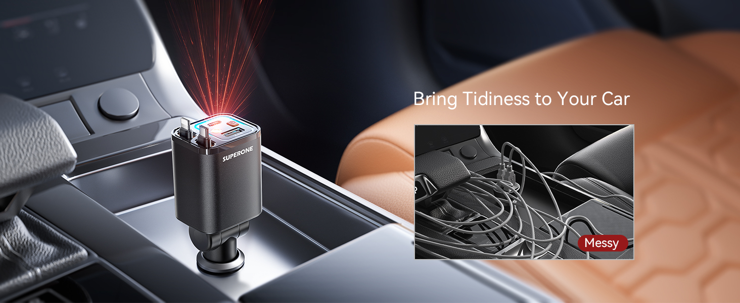 retractable phone charger