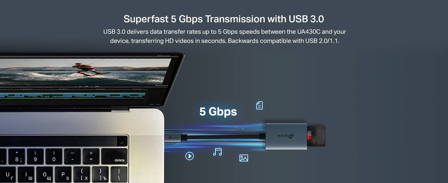 Superfast 5 Gbps Transmission with USB 3.0