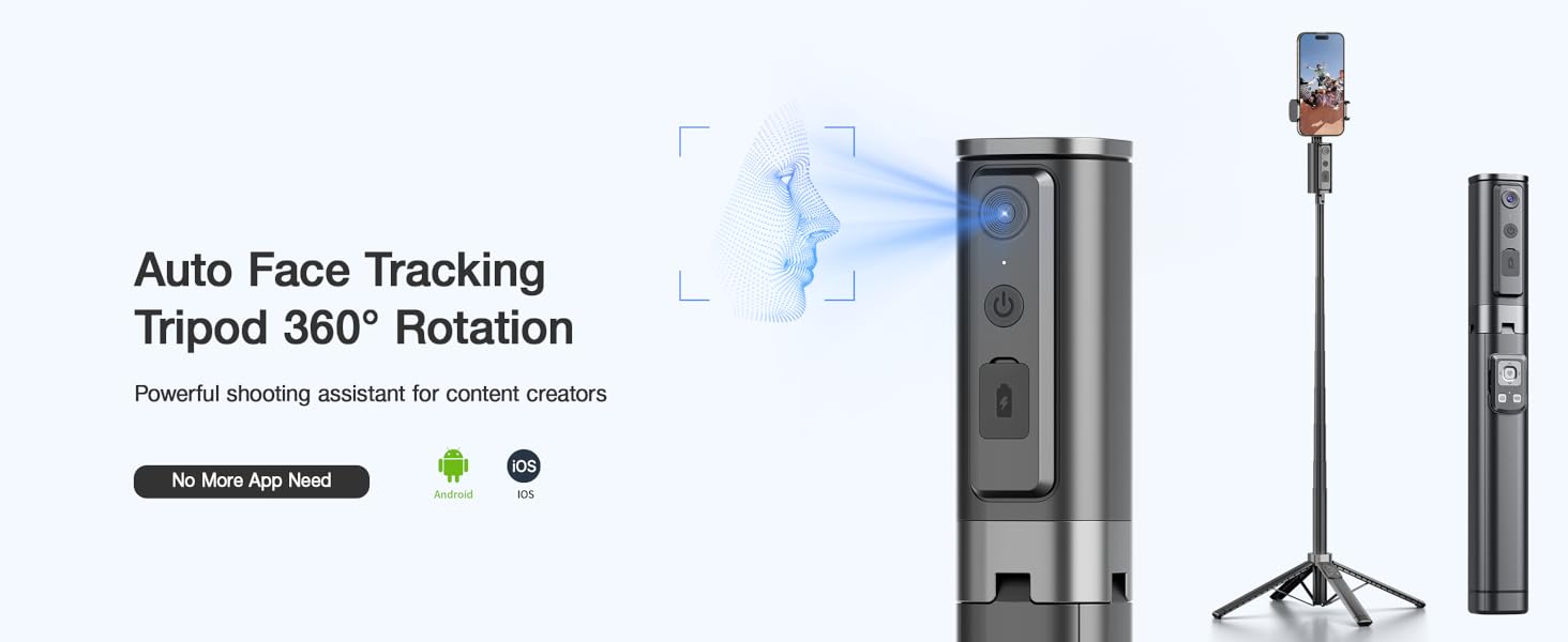 face tracking tripod for iphone