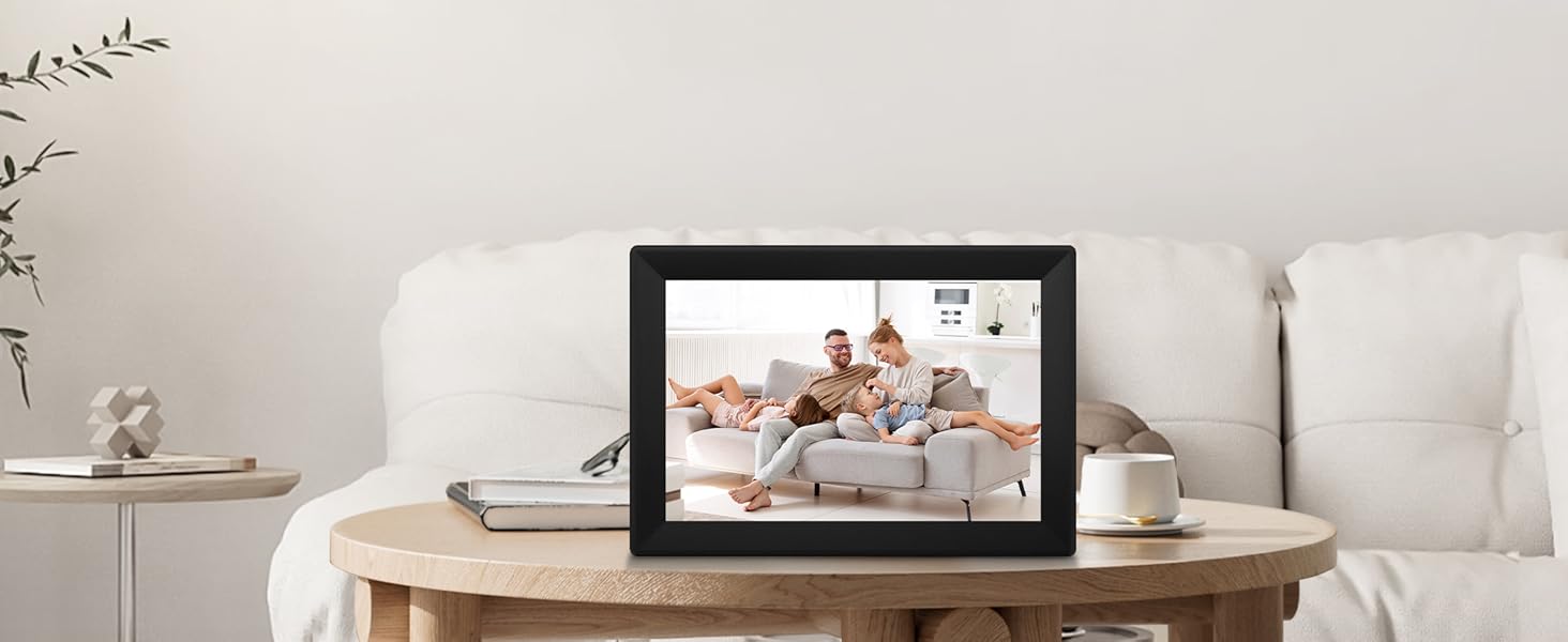 Uhale 10.1inch Digital Picture Frame WiFi Smart Touch Screen Digital Photo Frame