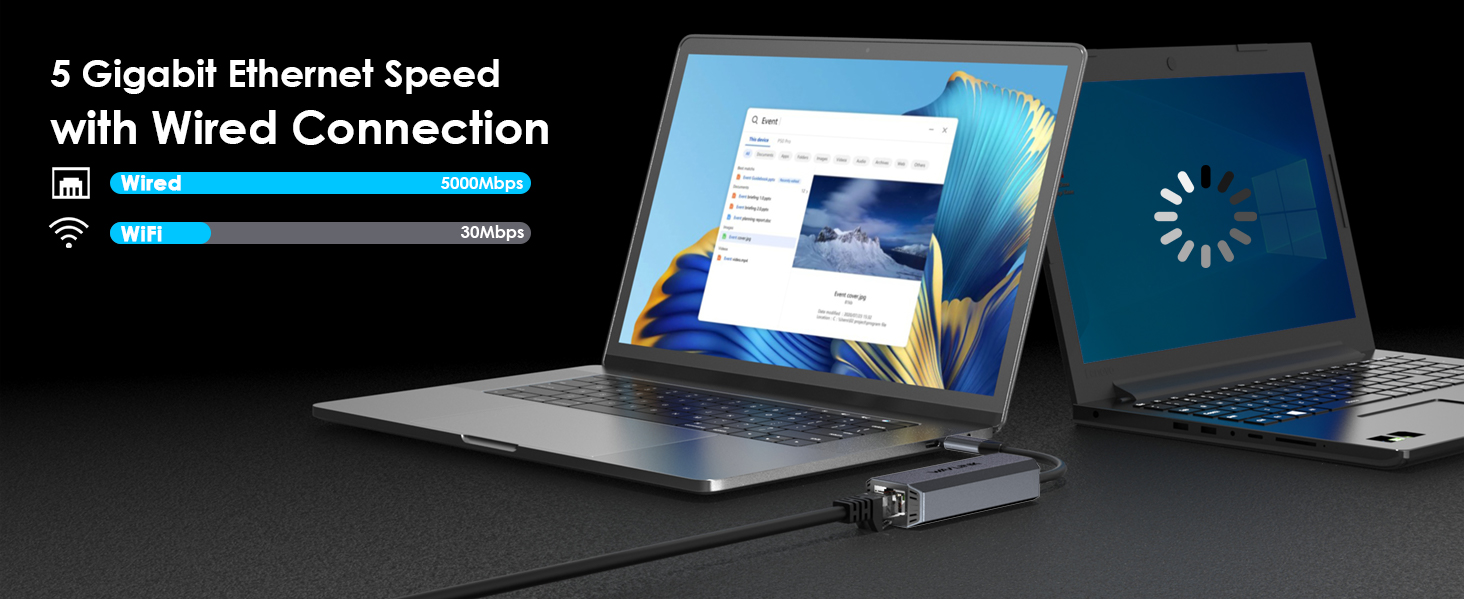 USB C to Ethernet Adapter 5G
