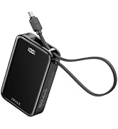 iWALK Portable Charger, 10000mAh 45W PD Power Bank, USB C in&amp;Out Fast Charging Battery Pack with ...