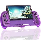 ECHZOVE Nintendo Switch OLED Controller Grip, Ergonomic Controller for Switch OLED and Switch wit...