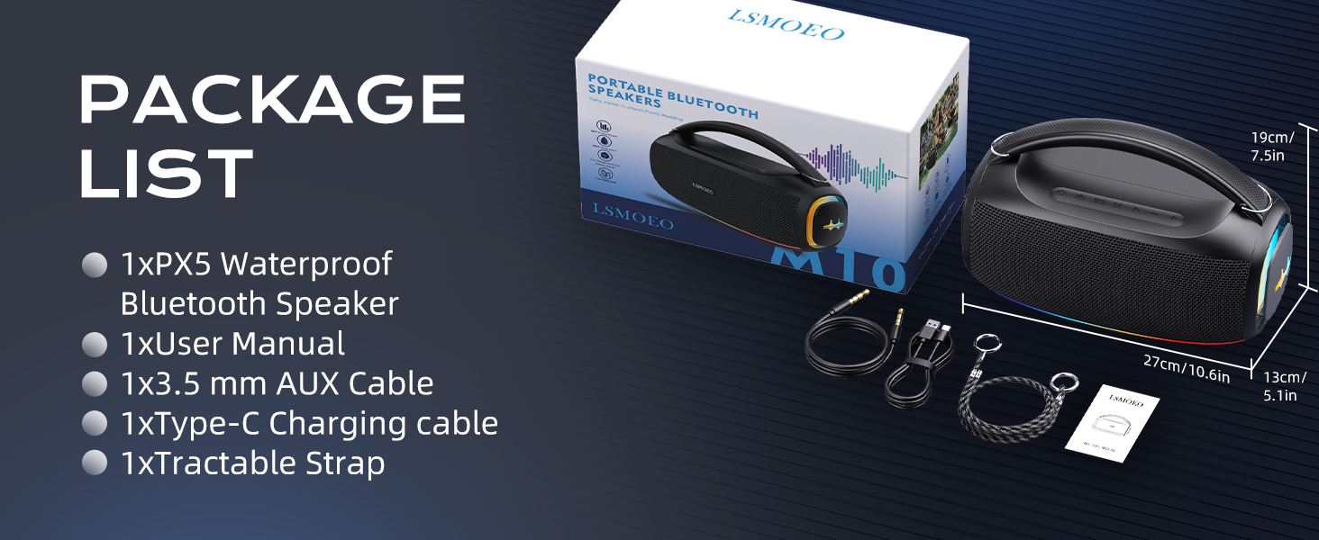 Waterproof bluetooth speake 