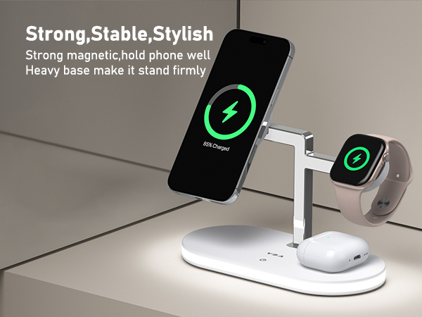 4 in 1 charging station for apple devices