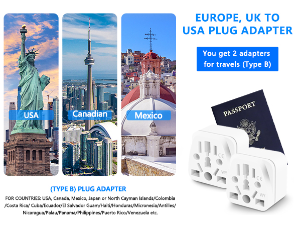 US Plug Adapter