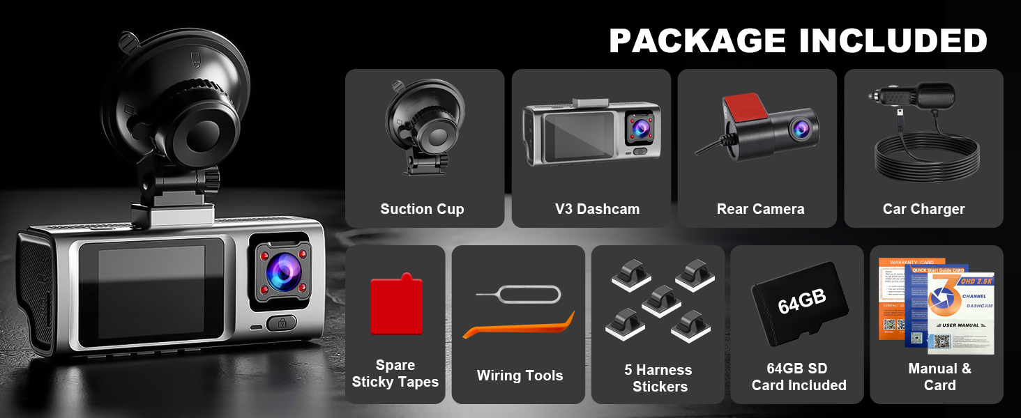 PACKAGE INCLUDED