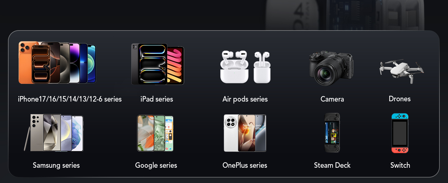 multi port charger block