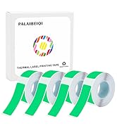 640PCS 14 X 40mm Tear-Resistant Thermal Label Watercolor Green