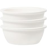 Sunhoo Replacement Ceramic Cat Pet Bowls Microwave and Dishwasher Safe(3 PCS,12cm/4.7in)