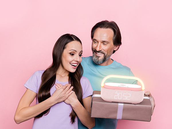 small alarm clock for bedside alarm clock with wireless charging radio alarm clocks for bedrooms 