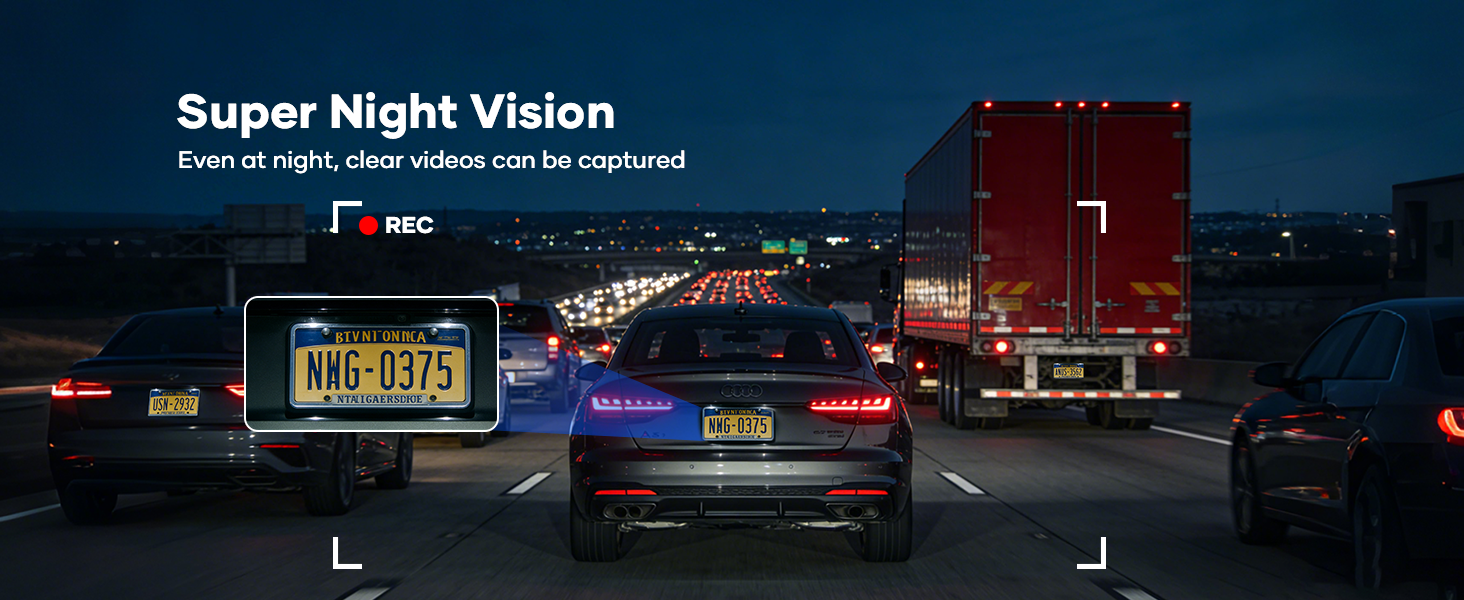 dash cam front and rear