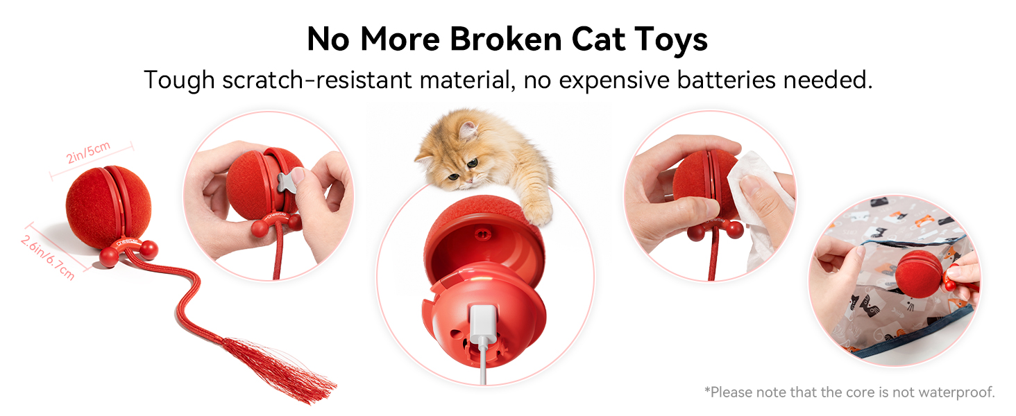 No More Broken Cat Toys