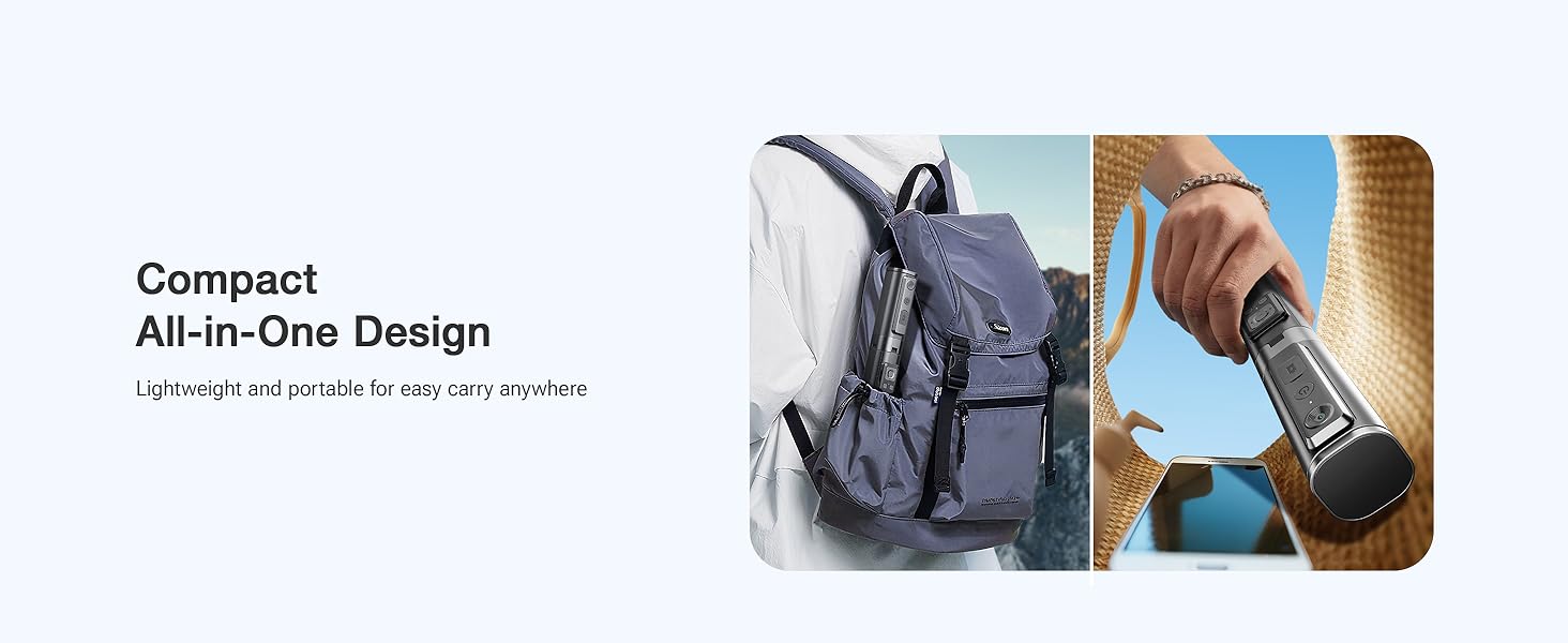 auto face tracking tripod 360 rotation with stand