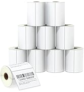 BETCKEY - 4" x 3" (102 mm x 76 mm) Shipping &amp; Multipurpose Labels Compatible with Zebra &amp; Rollo L...