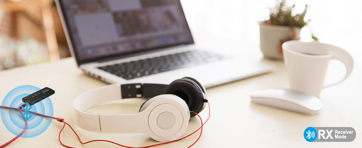 Wireless Audio Adapter for headphones