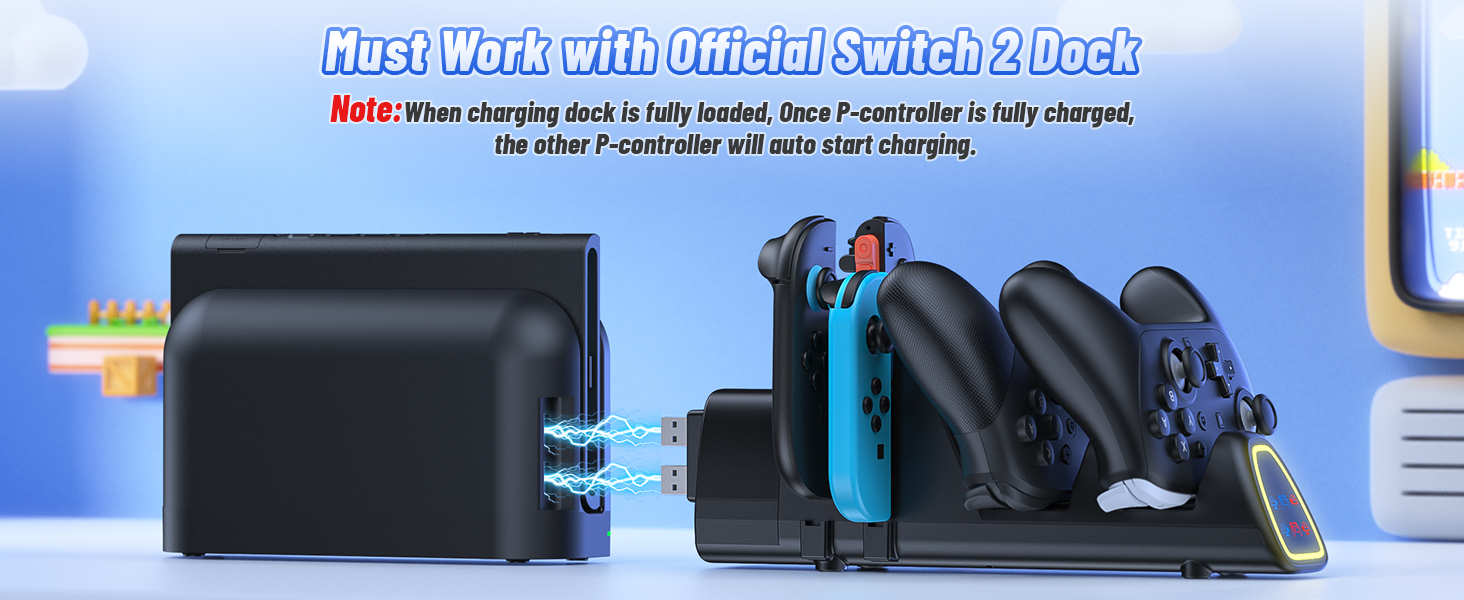switch 2 pro controller charger