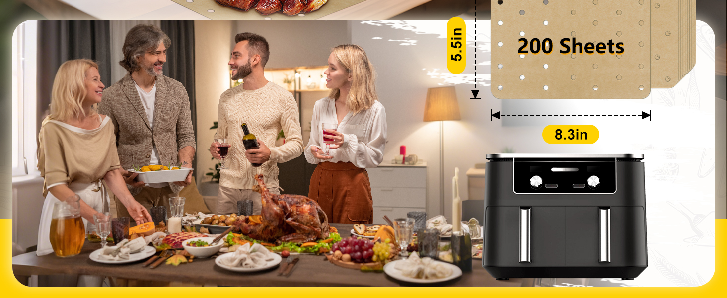 Air fryer liners