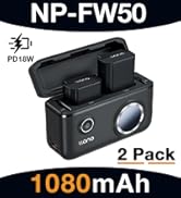 NP-FW50 battery and charger