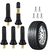 VKQTS 5PCS 20008 TPMS Valve Stem Replacement Kit,Snap-in Tubeless Valve Stems Compatible with Bui...