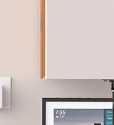 Letlar Kitchen Under-Cabinet Mount Compatible with Echo Show 15, Adjustable Height, Rotatable Swi...