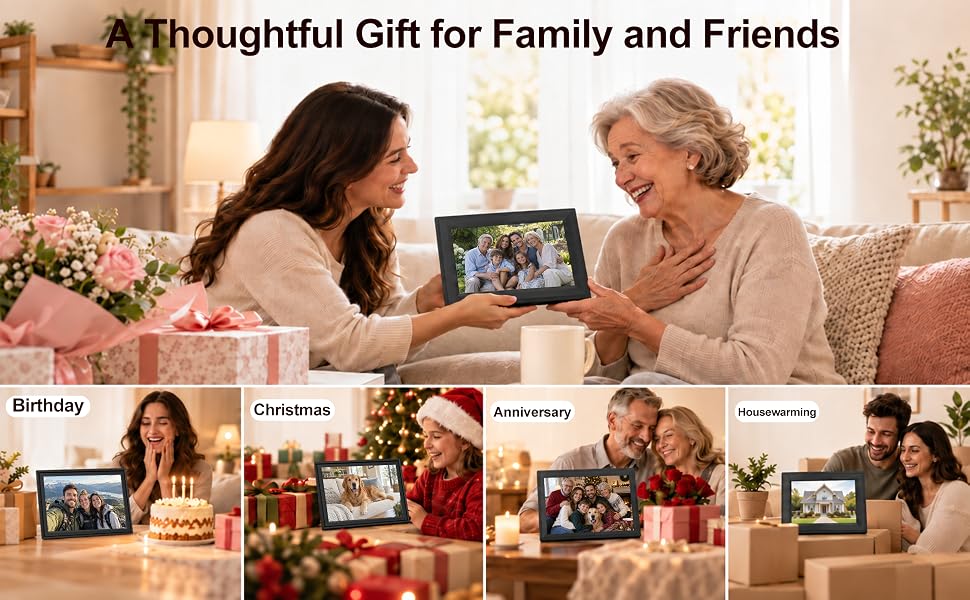 digital picture frame thoughtful gift for family parent
