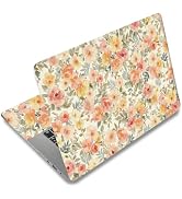 SUPERDANT 3Pcs Watercolor Floral Laptop Skin Sticker Cover Decal Universal PVC Vinyl Sticker 15x1...