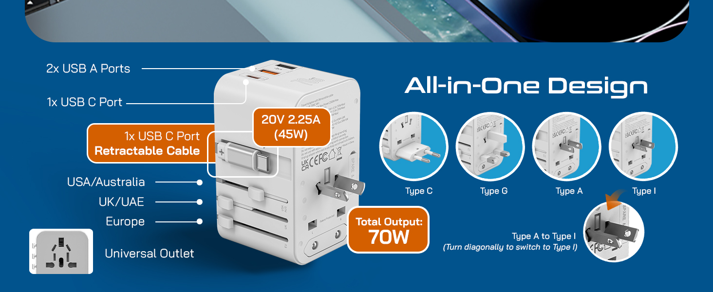 travel adapter europe italy travel essentials outlet usb charger multi port multi plug adapter