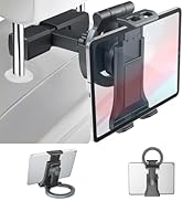 Fosucwin Tablet Holder for Car Headrest, [3 in 1] Upgraded Tablet Holder Mount for Car Backseat C...