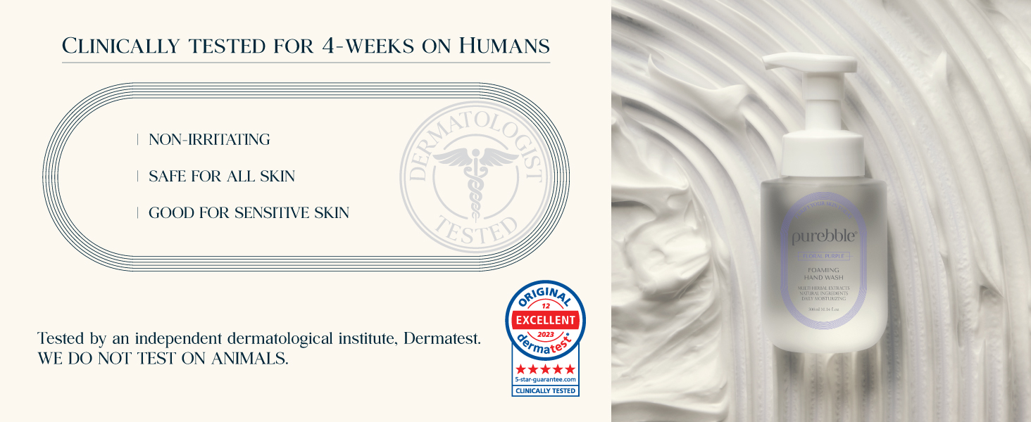 Clinically tested for 4-weeks on Humans, NON-IRRITATING,GOOD FOR SENSITIVE SKIN SAFE FOR ALL SKIN,