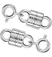 925 Sterling Silver Magnetic Necklace Clasps and Closures Min Magnetic Clasps for Necklaces Brace...