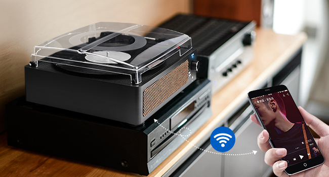 bluetooth record player