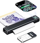 Phomemo M08F Plus Tattoo Stencil Printer with Touchscreen, Bluetooth Tattoo Printer Machine with ...