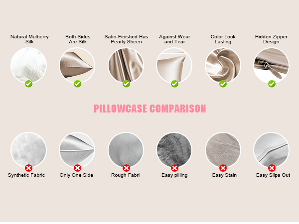 silk pillow case
