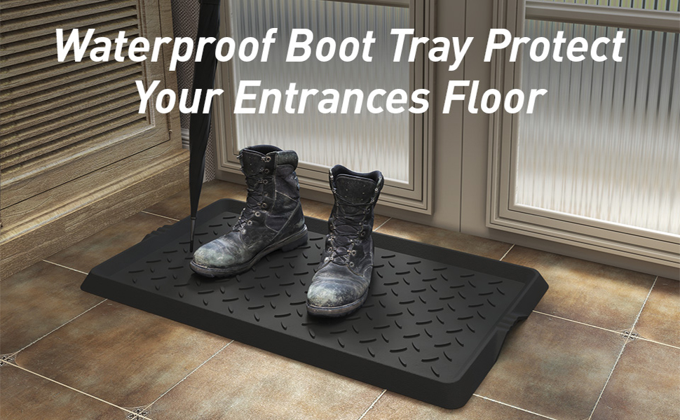 boot tray shoe tray for entryway