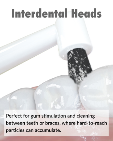 sonic-fx electric toothbrush interdental heads