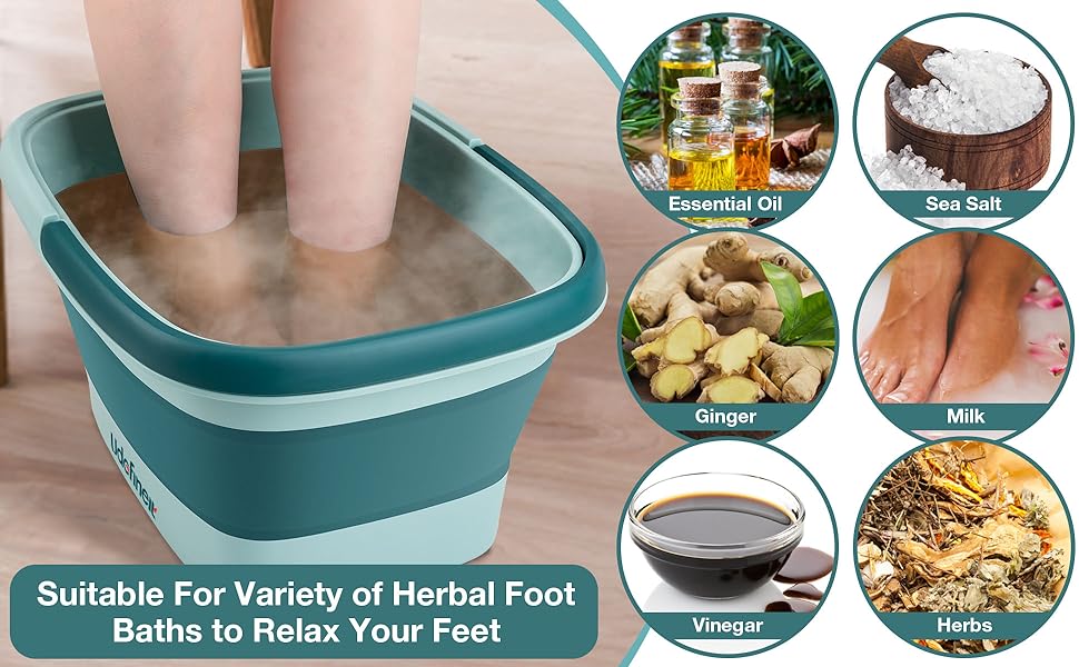 P23365-A04 Collapsible Foot Spa Bath Soaking Tub