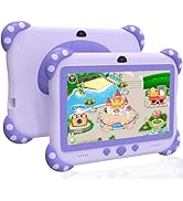 Kids Tablet 7 Inch Android Tablet for Kids 3-7 with WIFI 6 Paretal Control, 32GB Toddler Tablets ...